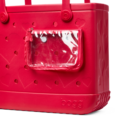 Baby Bogg Bag - Conversation Hearts Bright Red