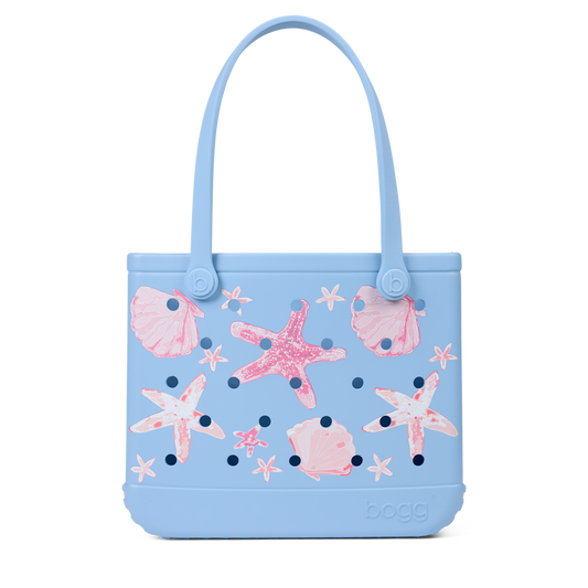 Baby Bogg Bag - Carolina Blue Shells and Starfish