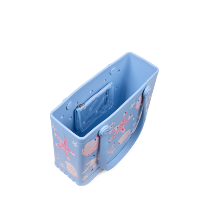 Baby Bogg Bag - Carolina Blue Shells and Starfish