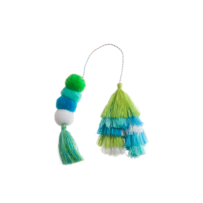 Bogg Bag Bauble - Seaweed Double Tassel