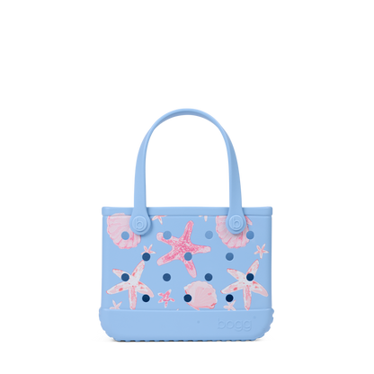 Bitty Bogg Bag - Carolina Blue Shells and Starfish