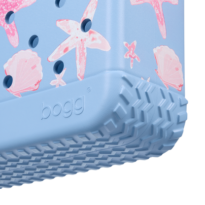 Bitty Bogg Bag - Carolina Blue Shells and Starfish