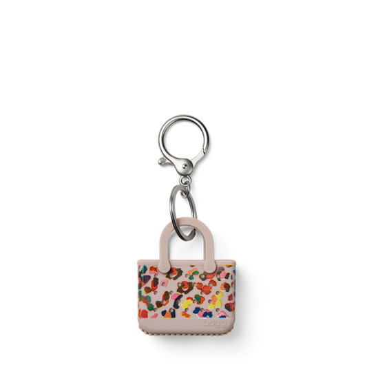 Tiny Tote Keychain - Neon Jungle