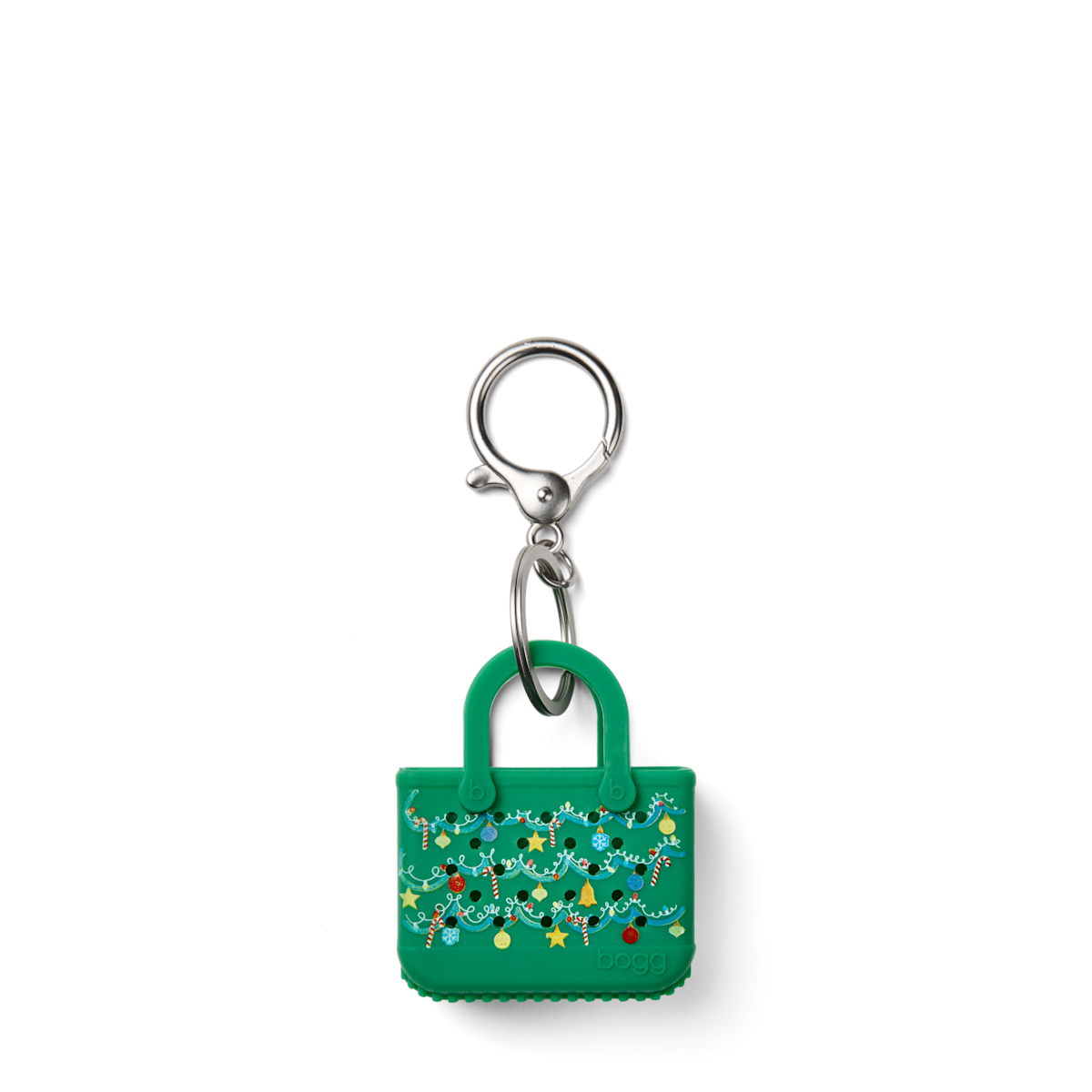 Tiny Tote Keychain - Tinsel Tree